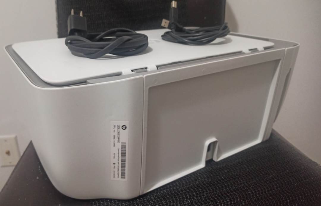 Urgent Sale - HP Deskjet 2723e  Printer+colour ink +50 A4 pages image indicator(4)