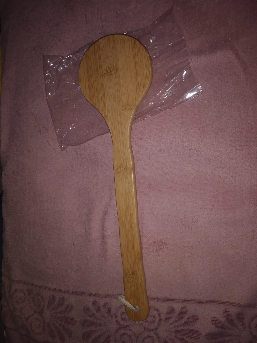 NEW!   Long Handle Bamboo Body Brush image indicator(9)