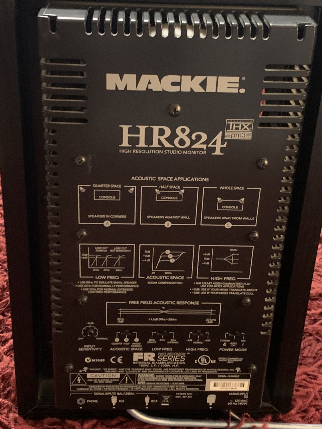 Mackie HR824 Studio Monitors - Pair image indicator(3)