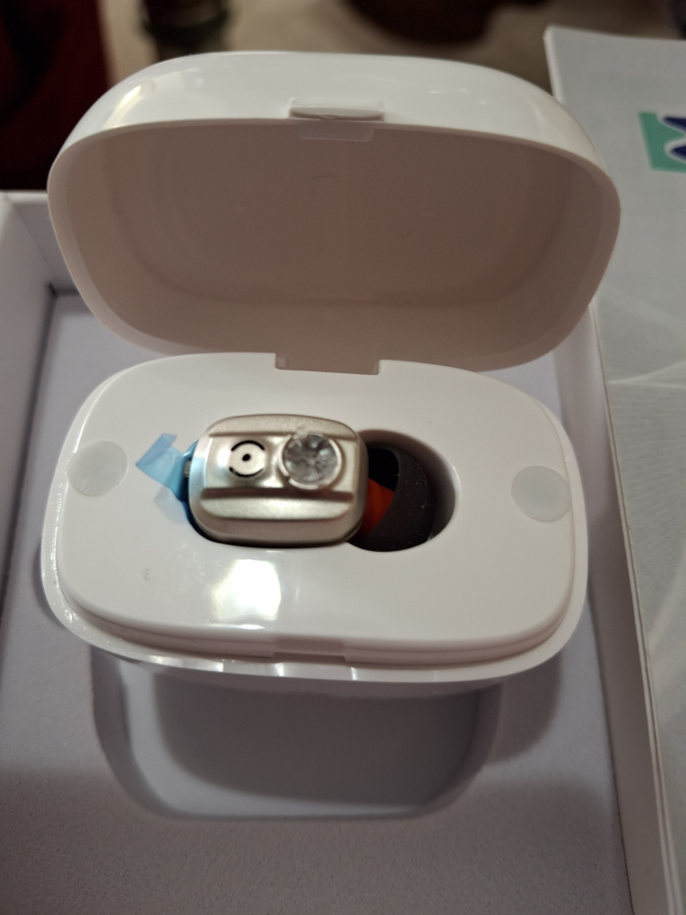 New britzgo digital  hearing amplifier fit left or right ear image indicator(6)