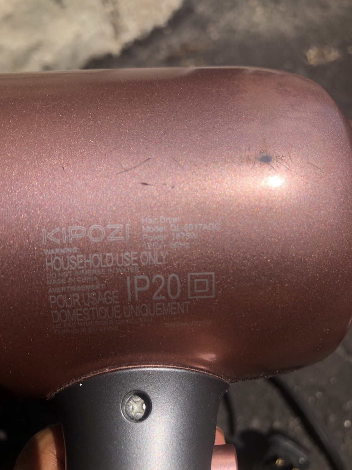 Kipozi Hair Dryer image indicator(7)