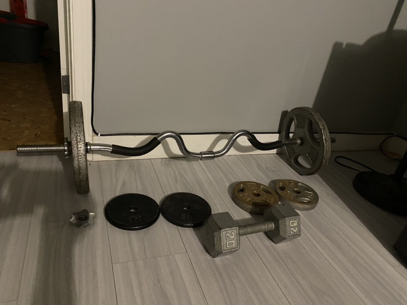 Barbell with weight thumbnail