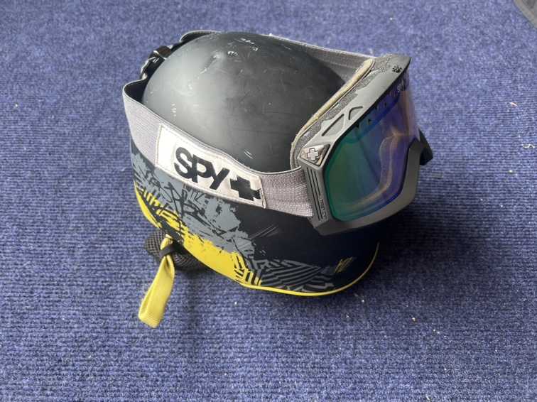 K2 Ski Helmet and Spy+ Goggles