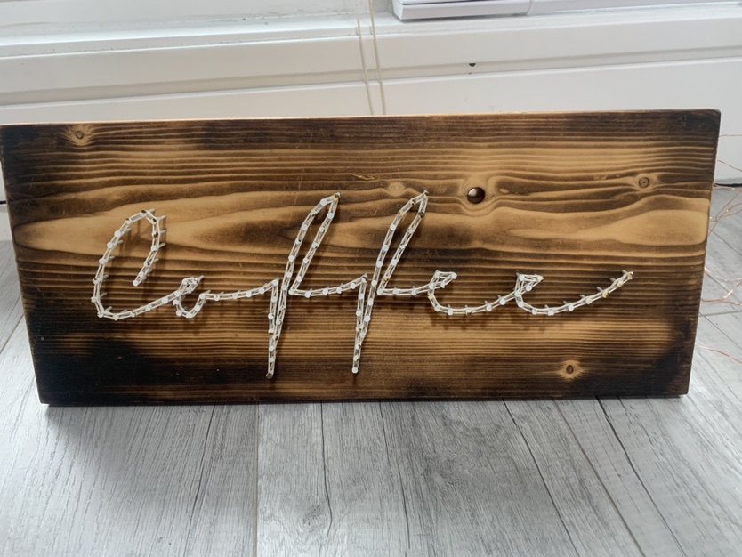 “Coffee” wooden decor