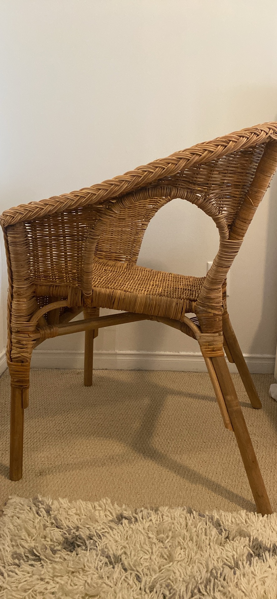 IKEA AGEN Armchair, rattan/bamboo - photo 3