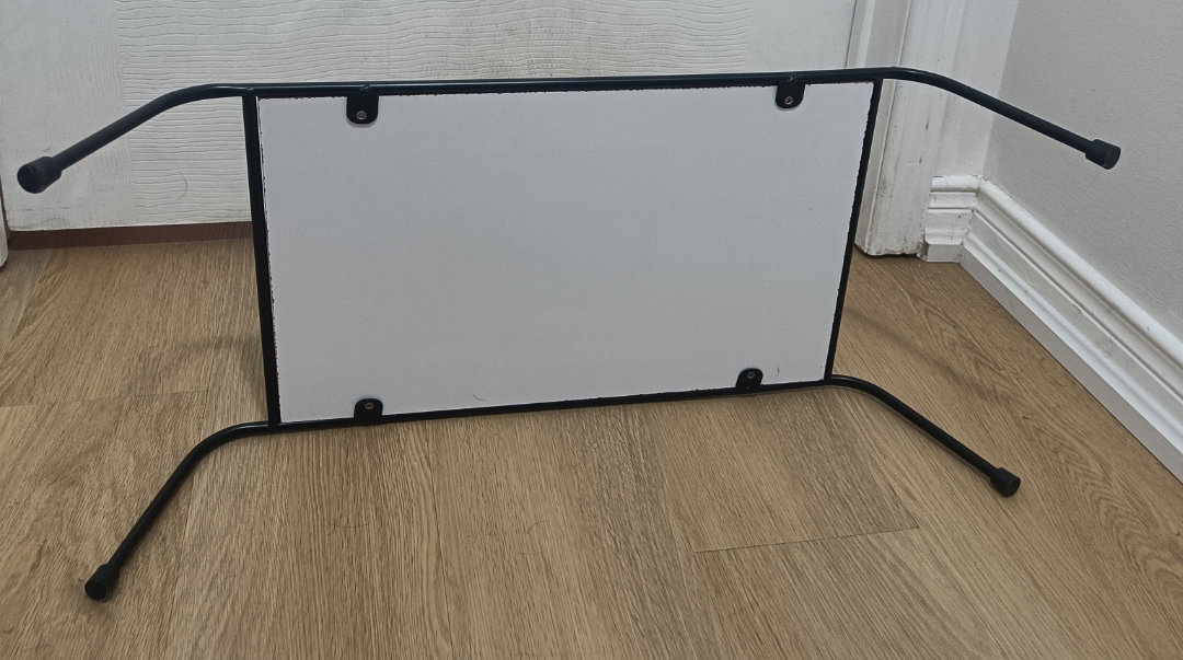 Small Black and Wooden Table Shelf/bed table image indicator(5)