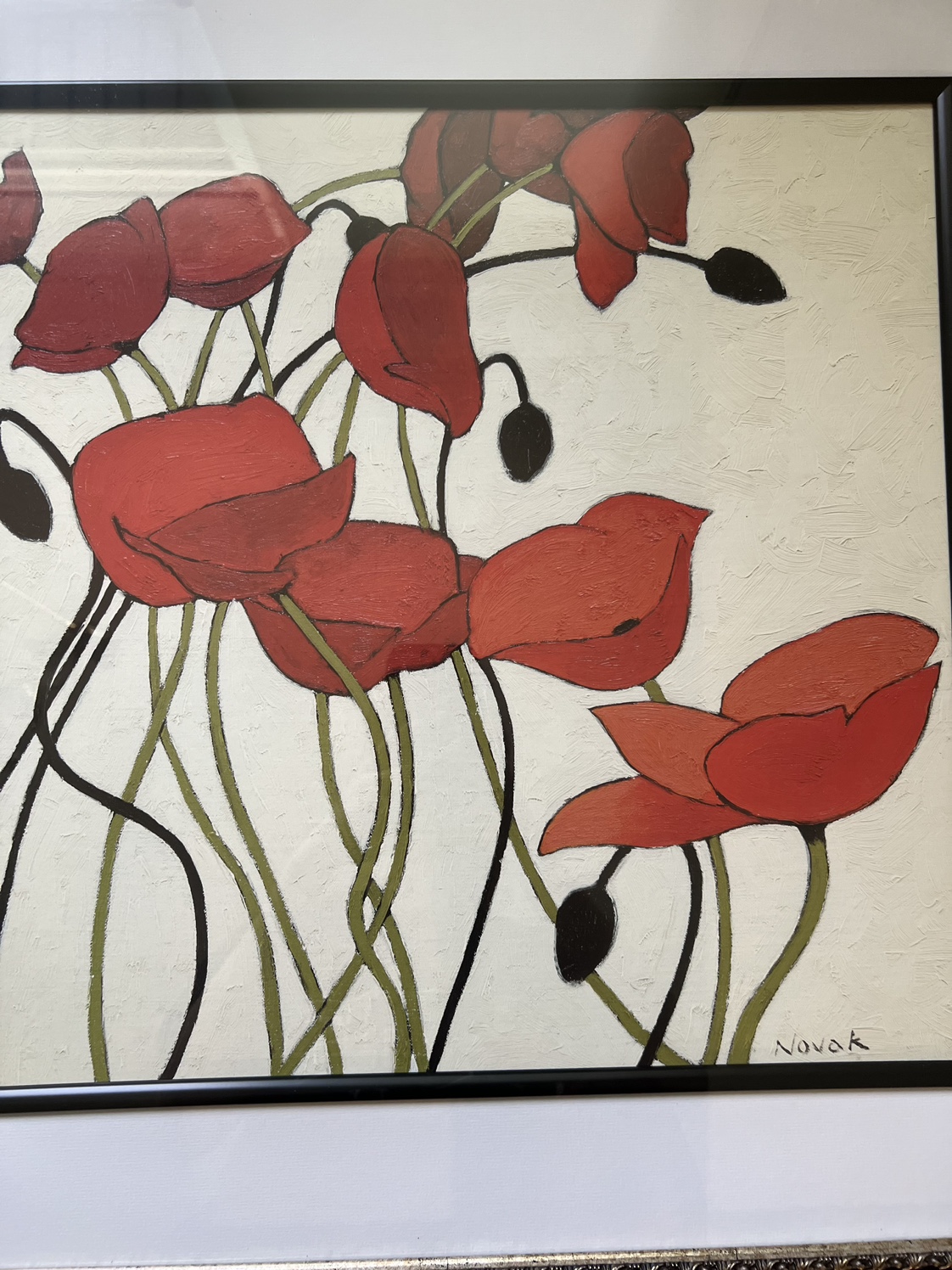 Poppies And Cream by Shirley Novak - photo 2