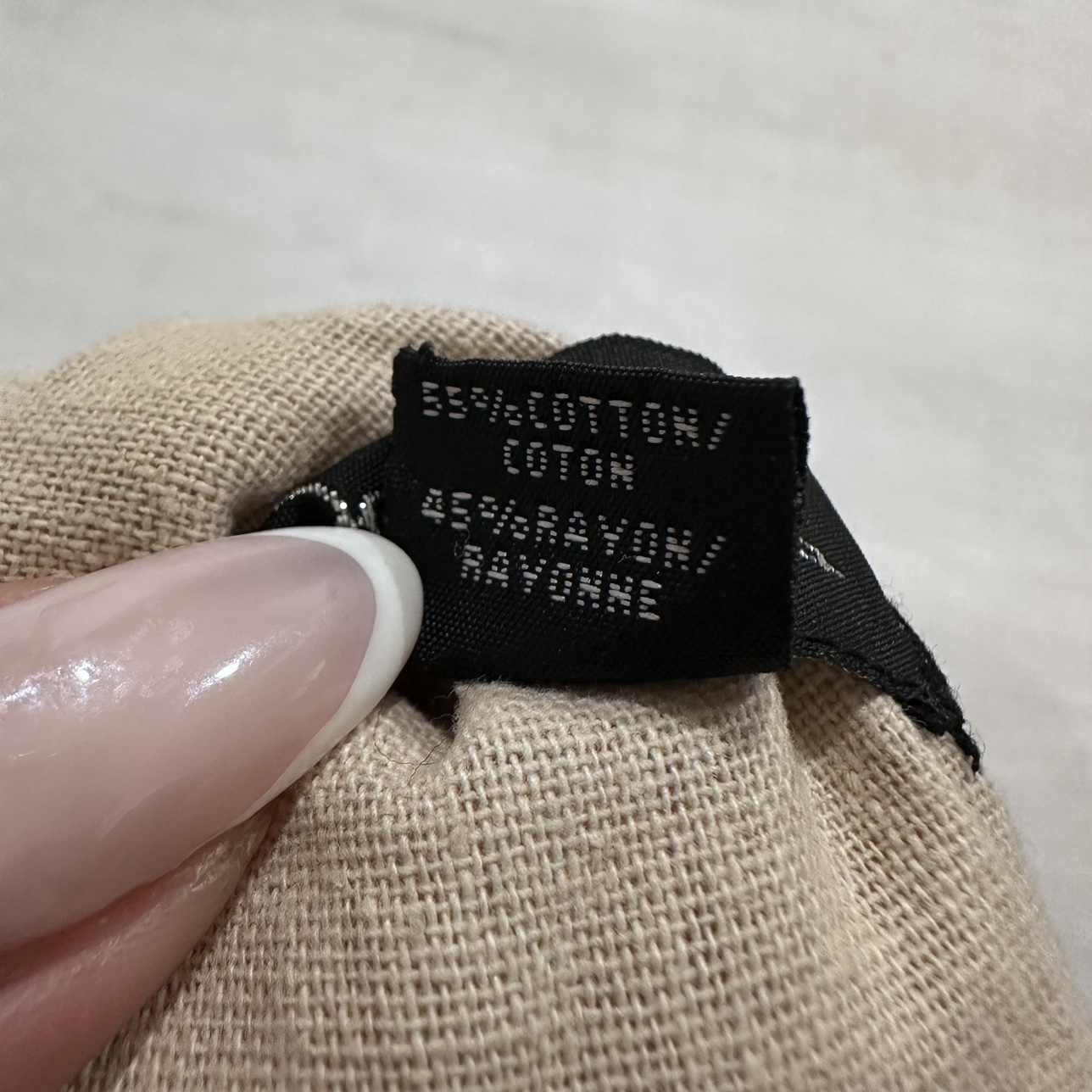 Seductions Beige Shoulder Padded Single Button Blazer image indicator(7)