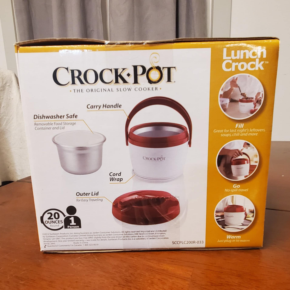 Crock Pot Lunch Warmer - photo 2