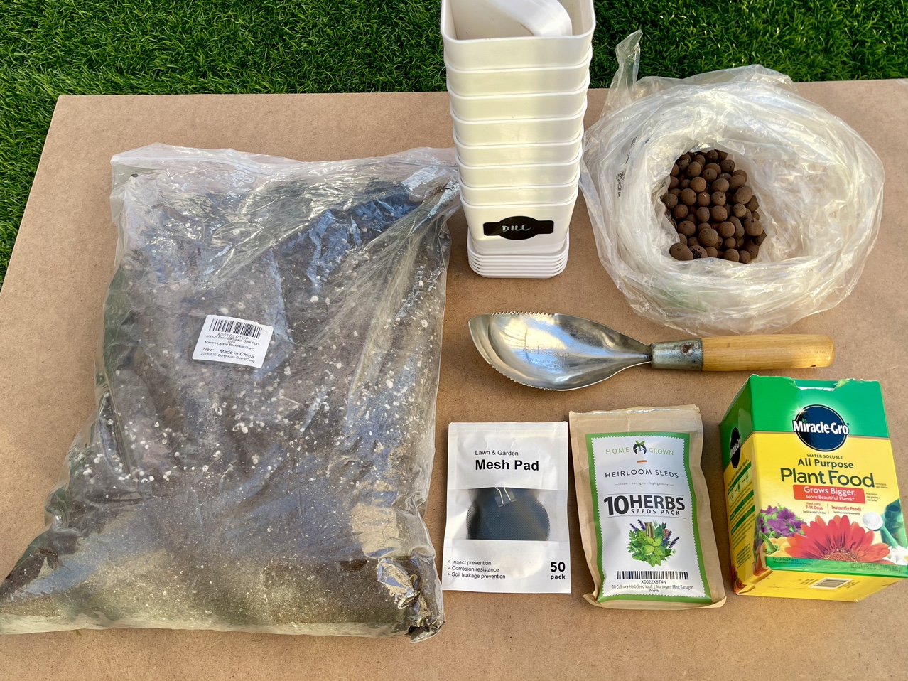 7+ Assorted Gardening Items