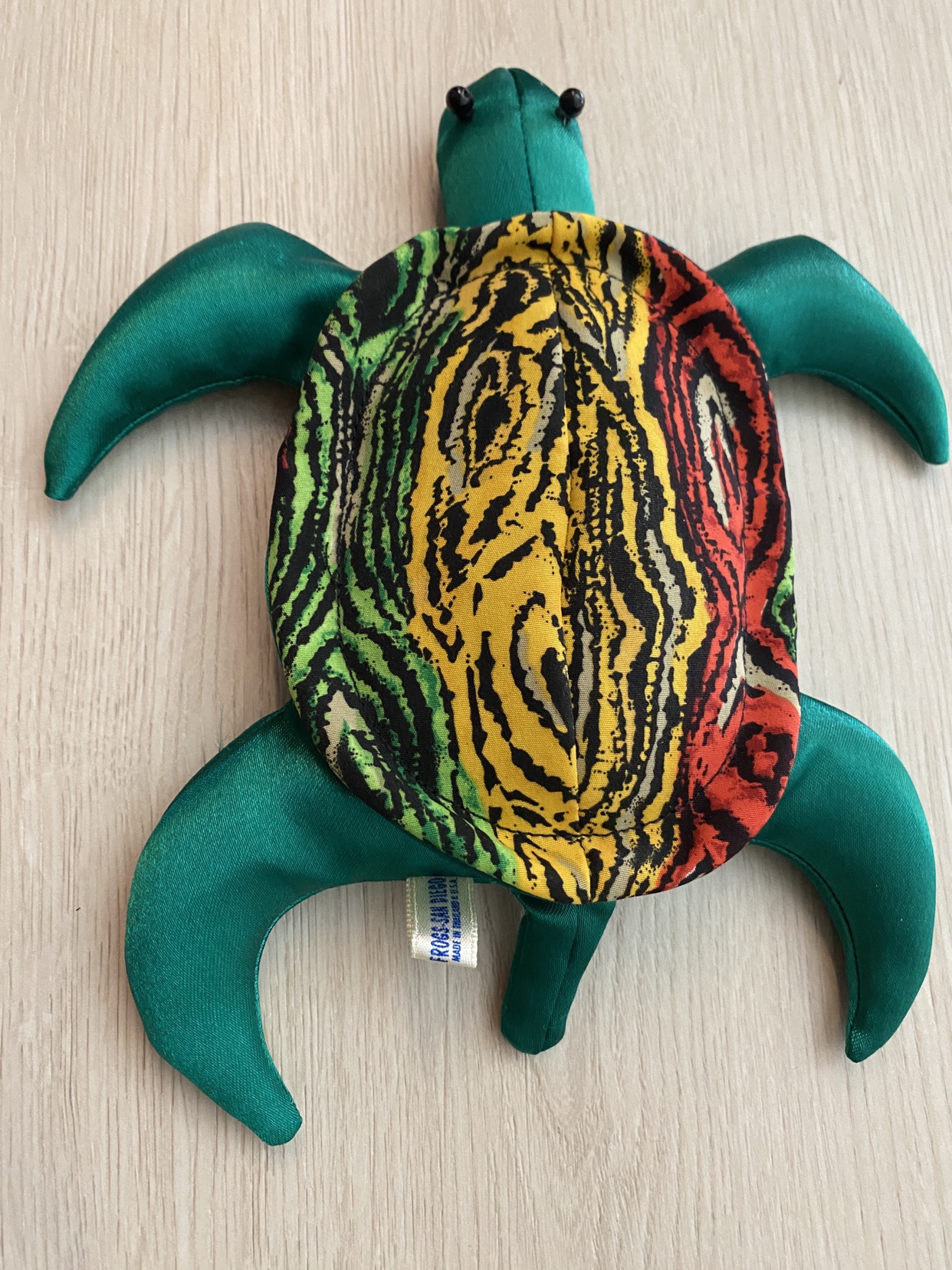 Geckos Snakes & Frogs Co Weighted Sand Plush Sea Turtle image indicator(2)