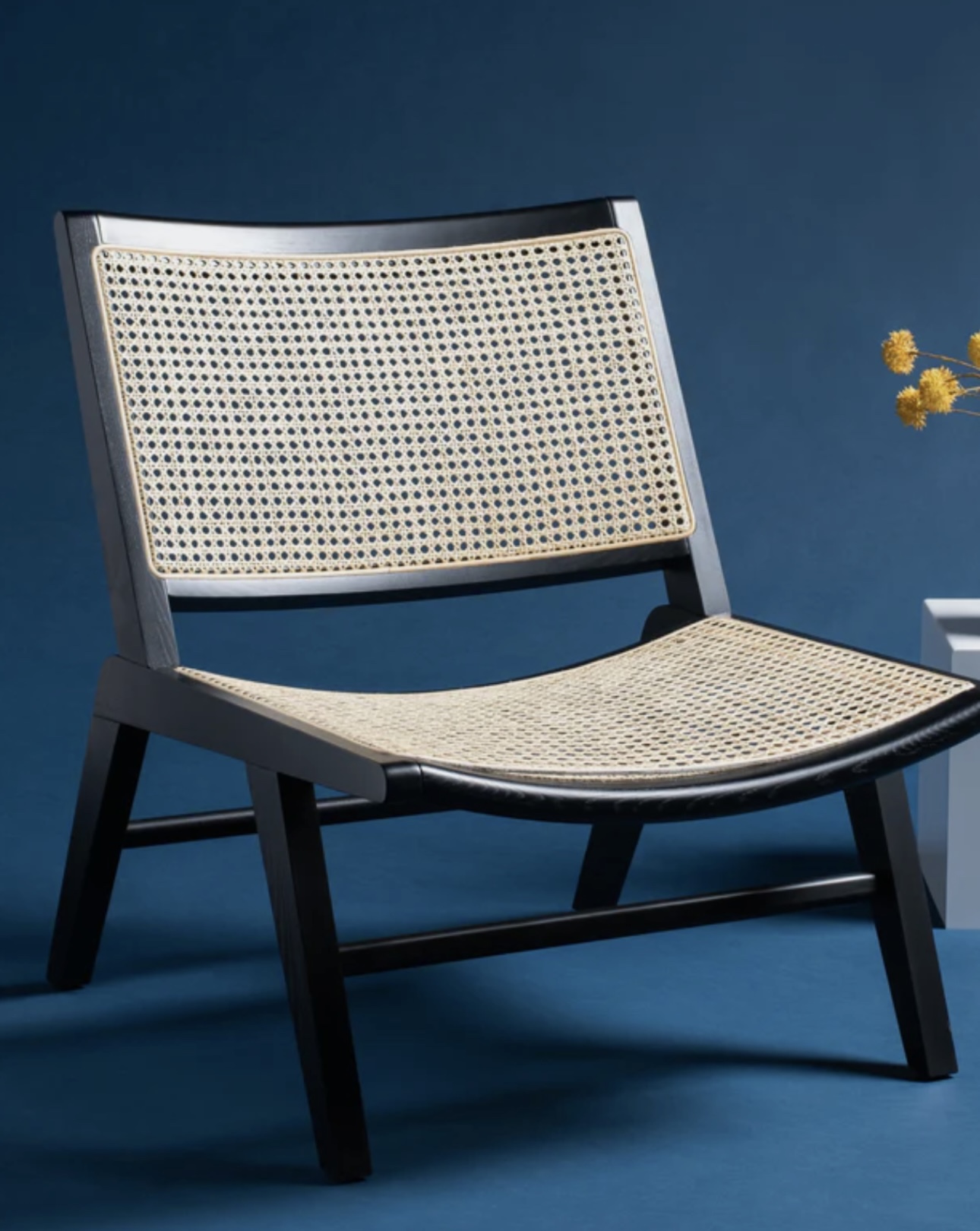 rattan accent chair