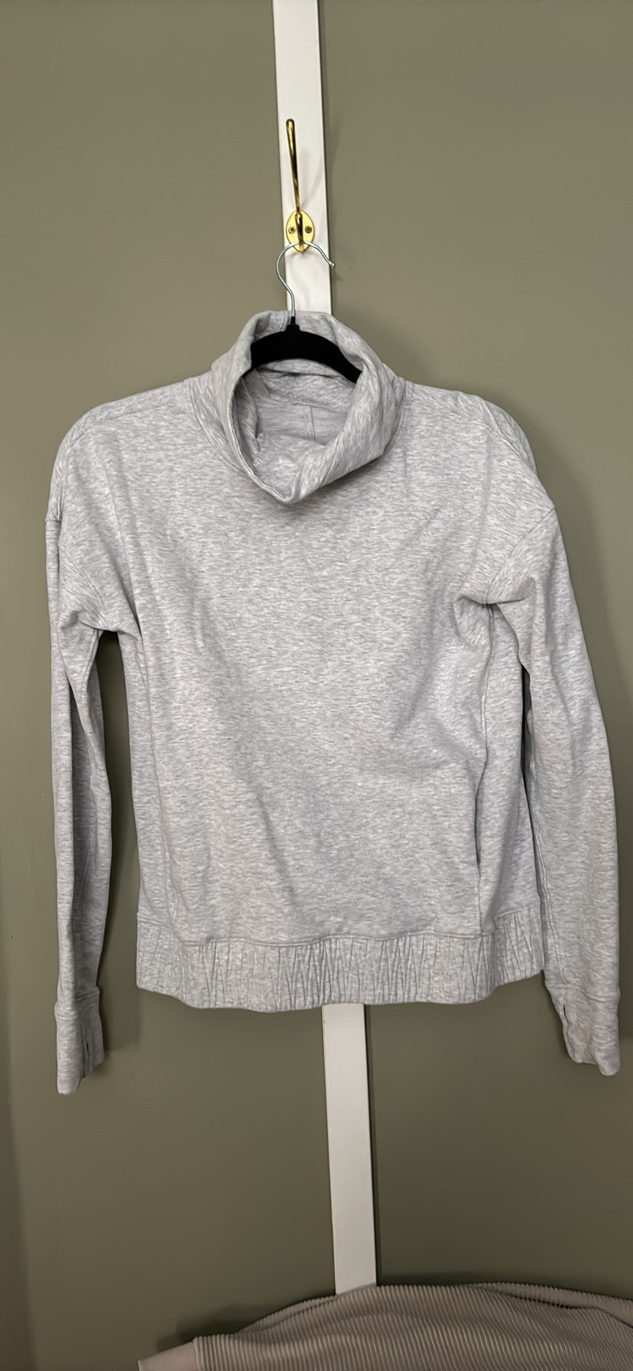 Lululemon  Grey Long Sleeve Top