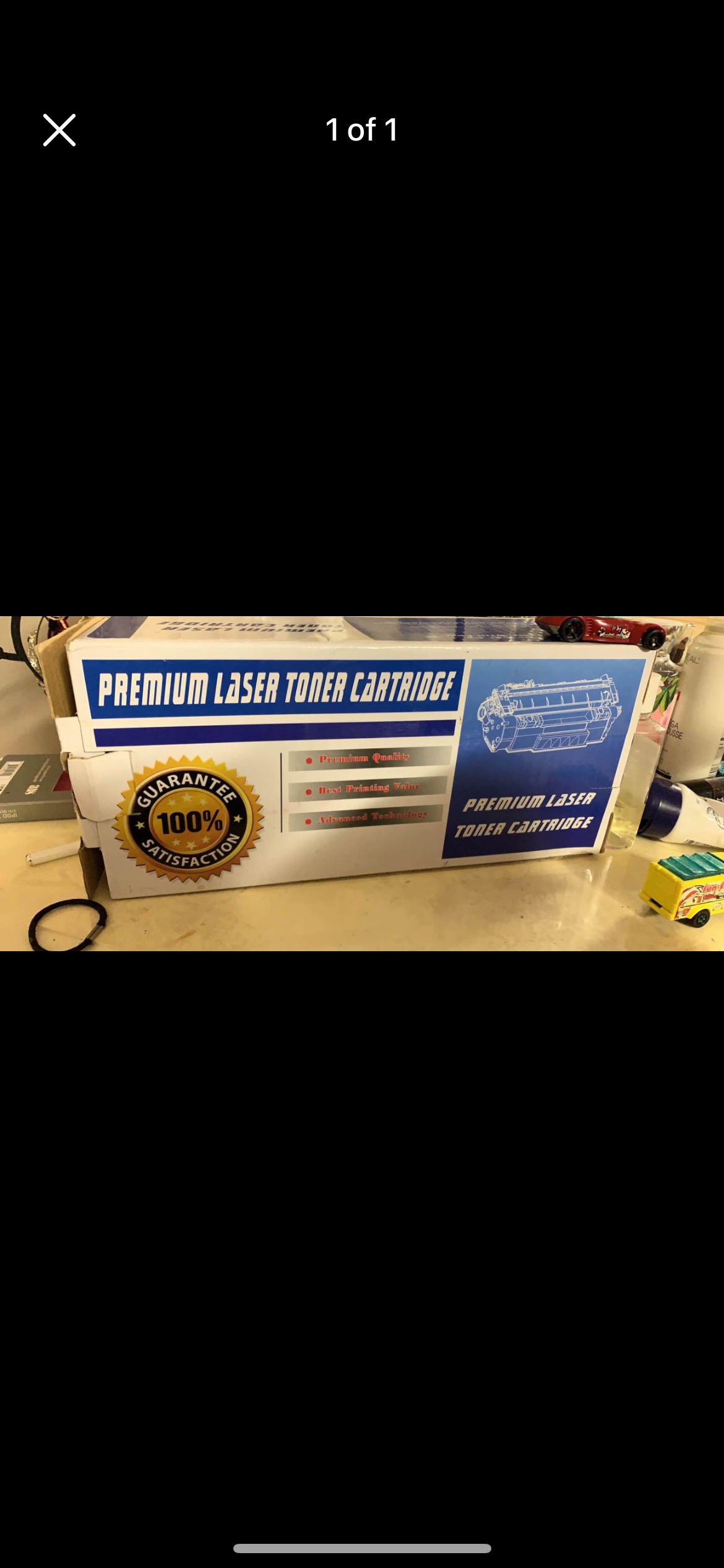 Printer cartridge thumbnail