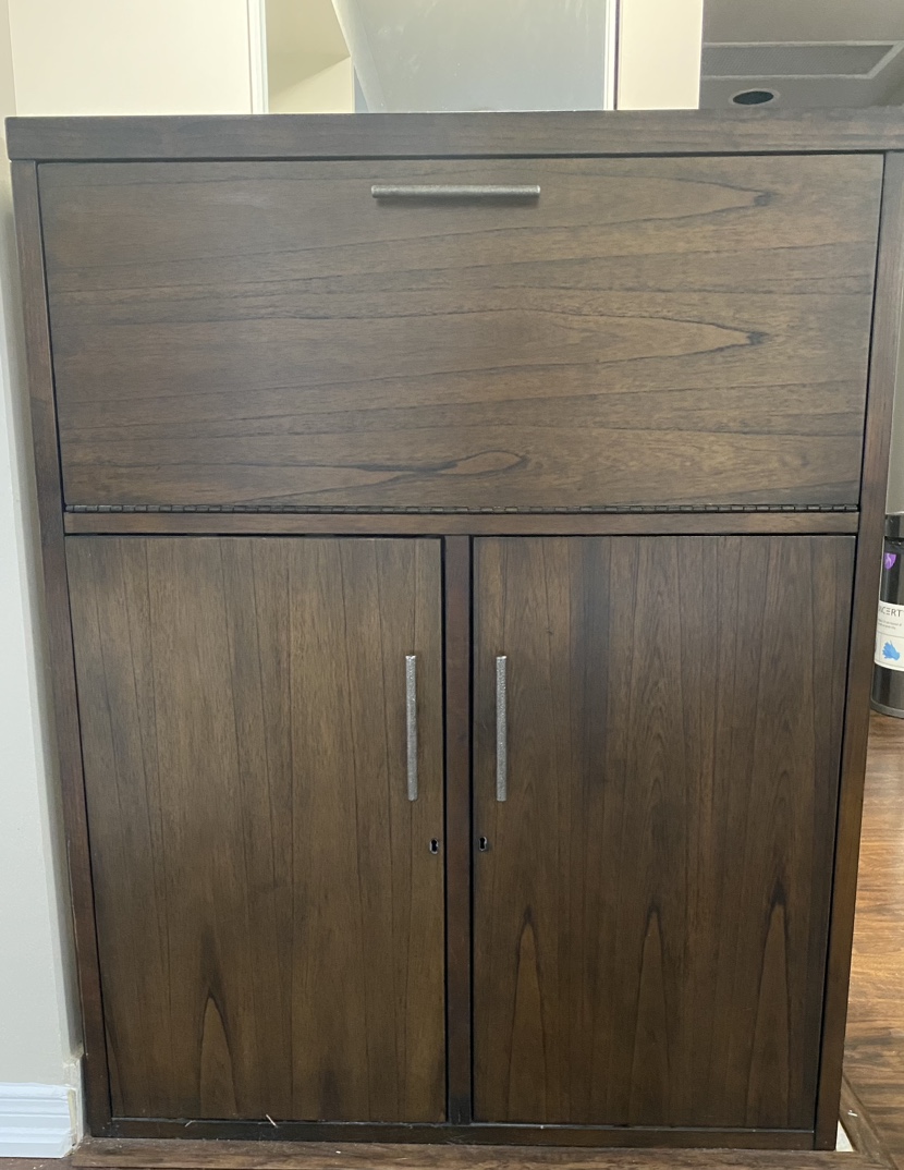 Howard Miller Solid Wood Wine Cabinet