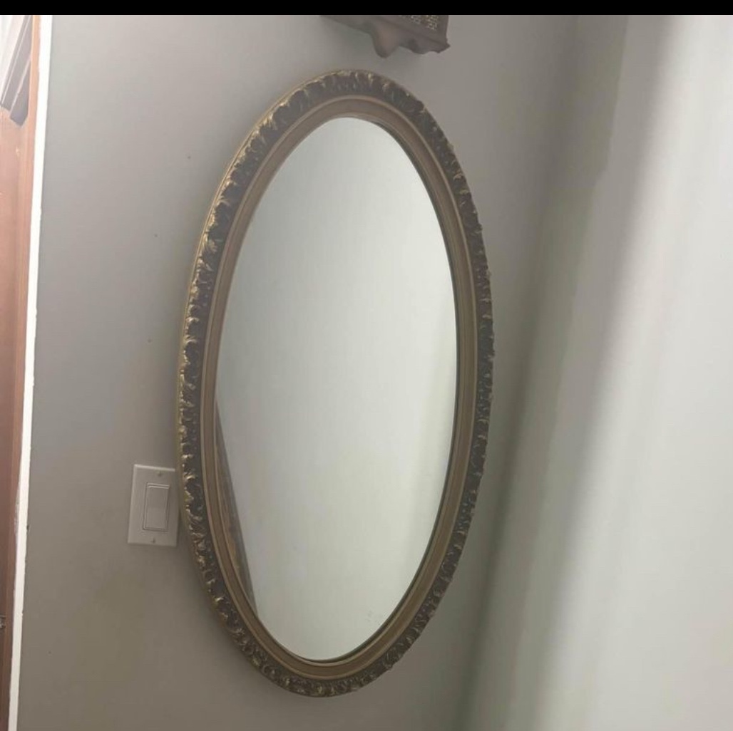 Oval Ornate Mirror - photo 2