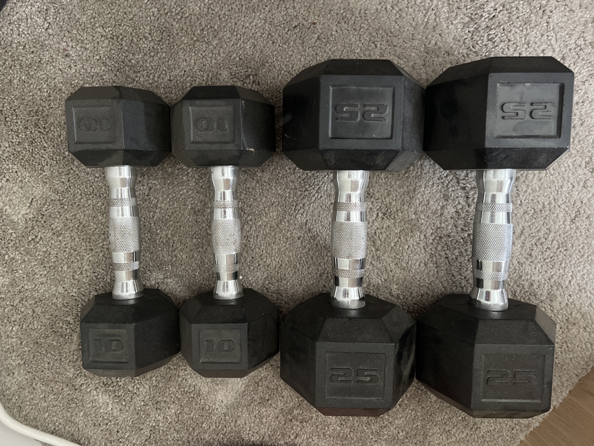 Dumbbell weights