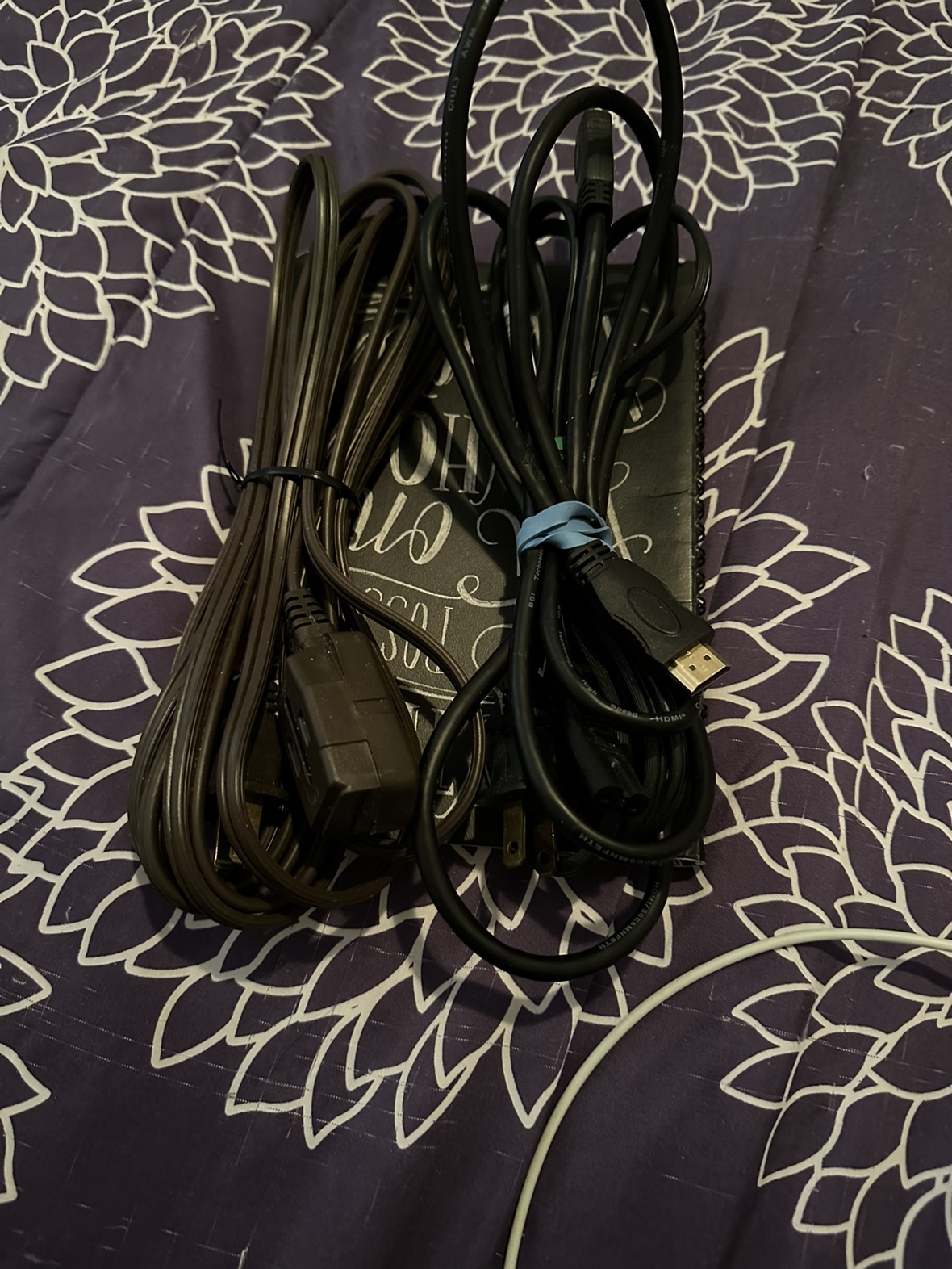 Assorted Cables and Charger thumbnail