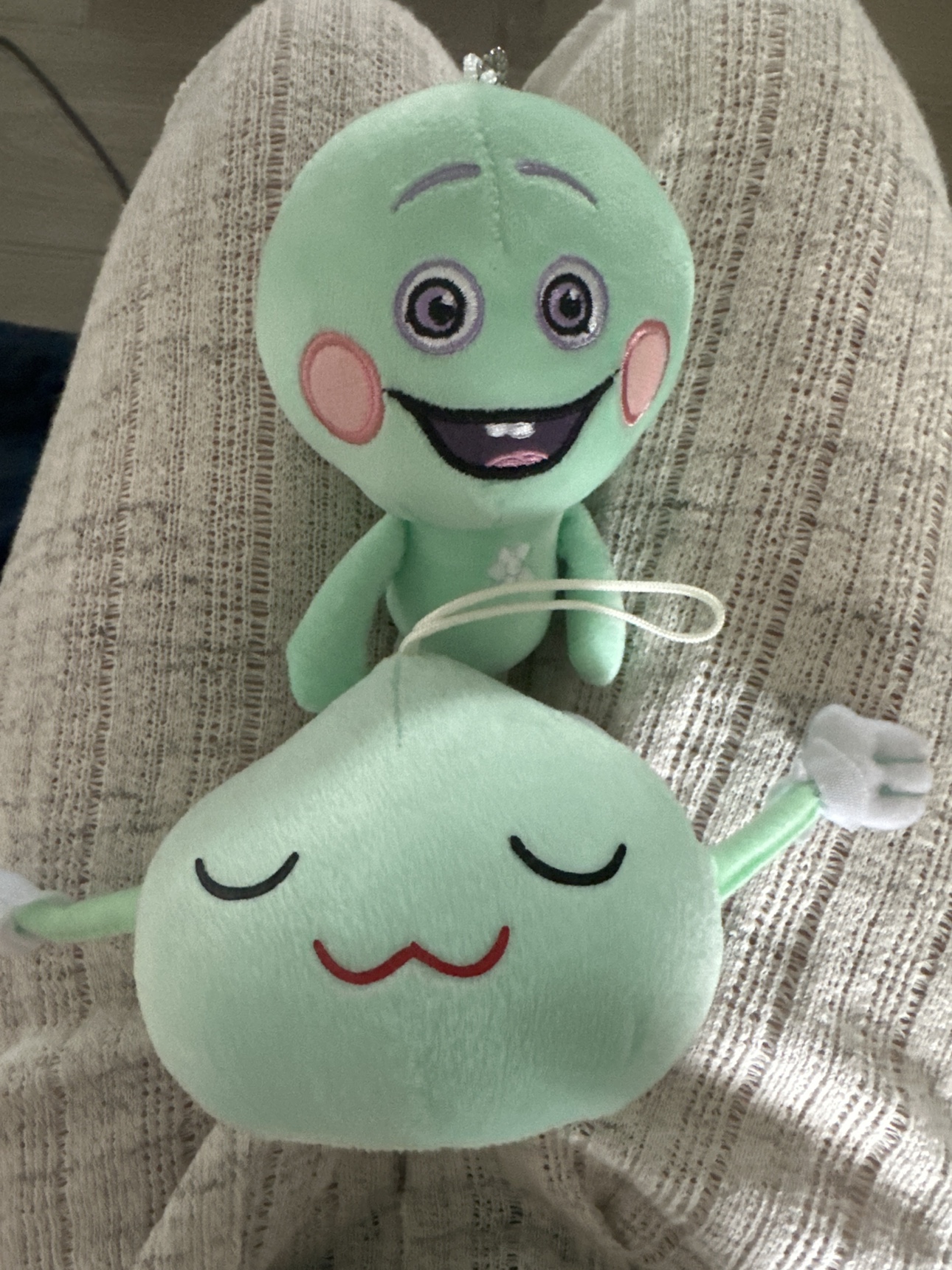2 Green Plush Toy thumbnail