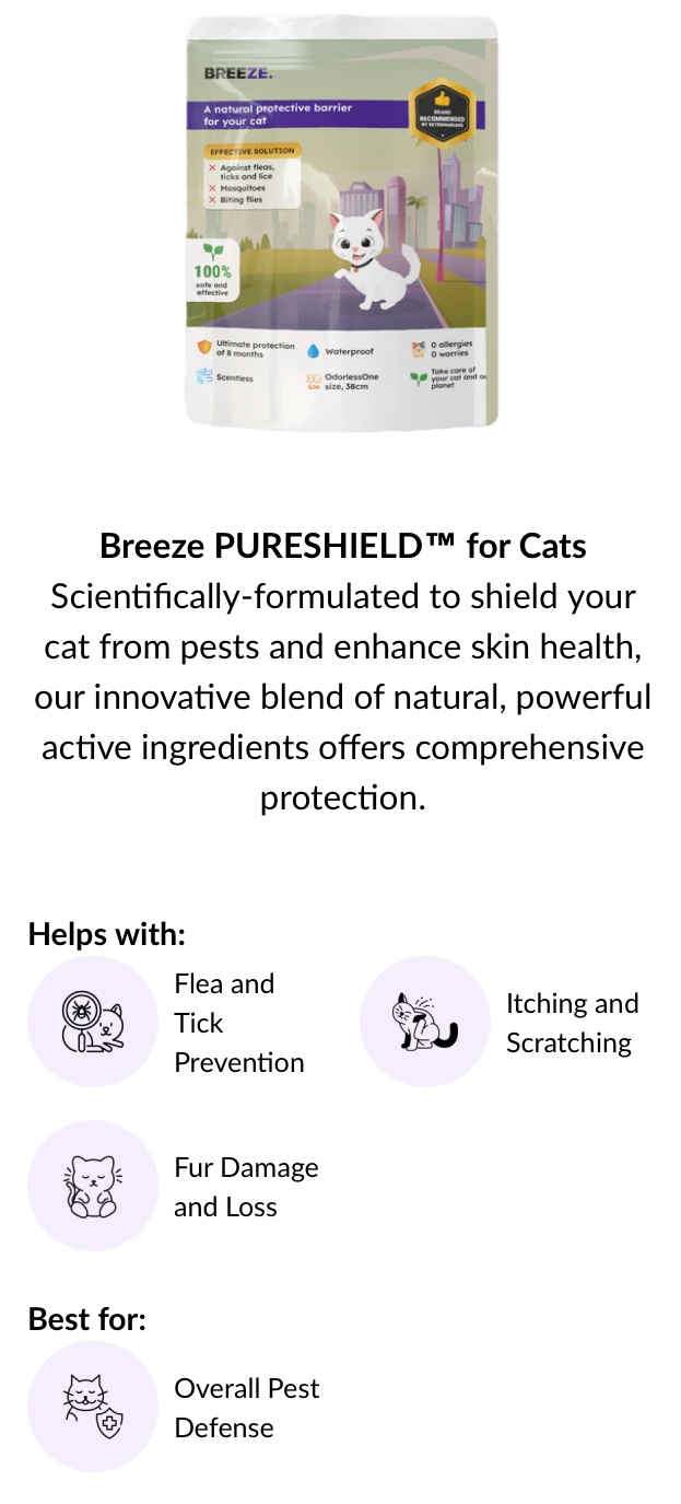 ‼️DECLUTTER SALE‼️ (1) or (2) Breeze PURESHIELD™ Cat Collar image indicator(5)