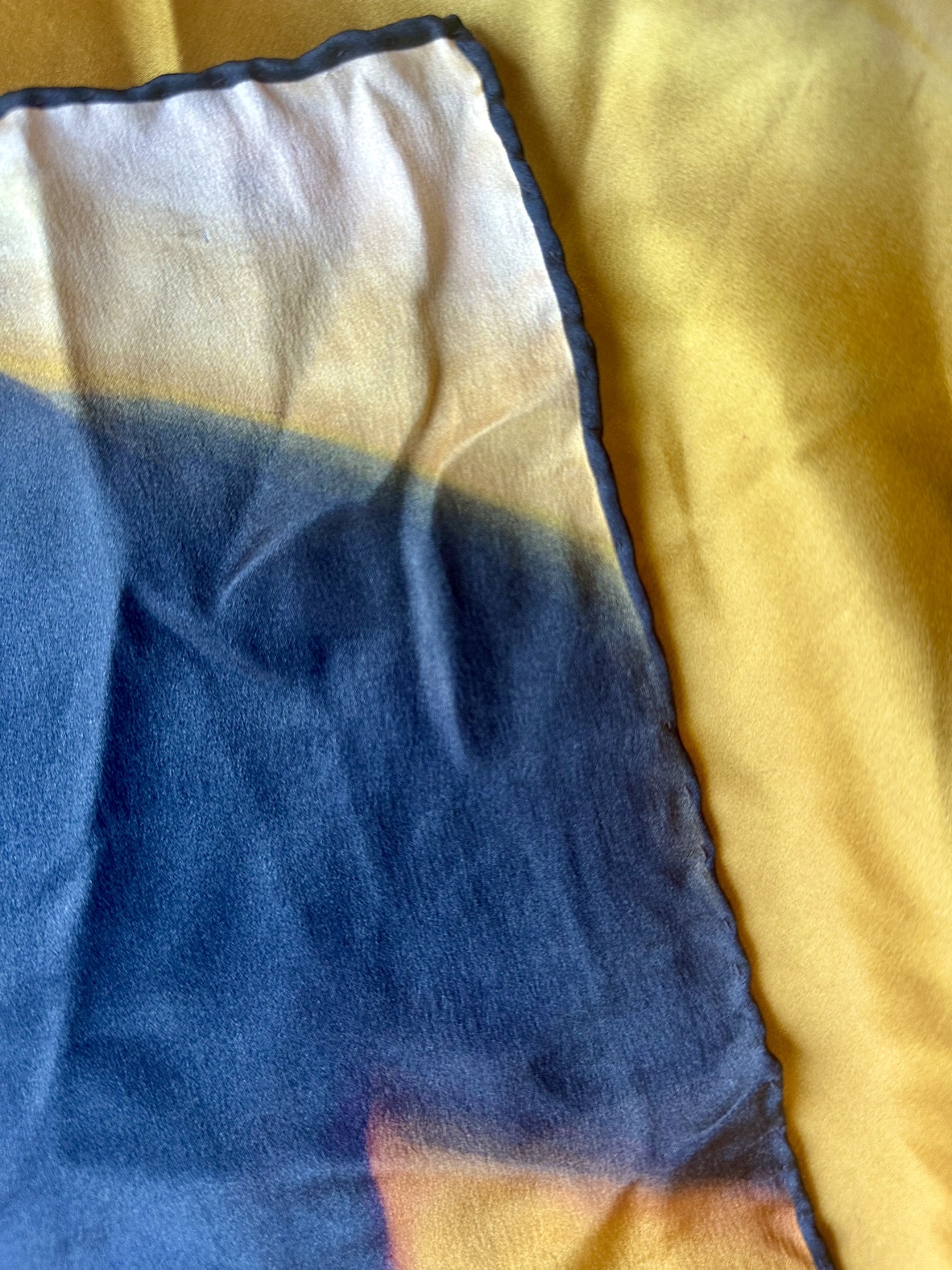 Vintage Large Silk Scarf - photo 3