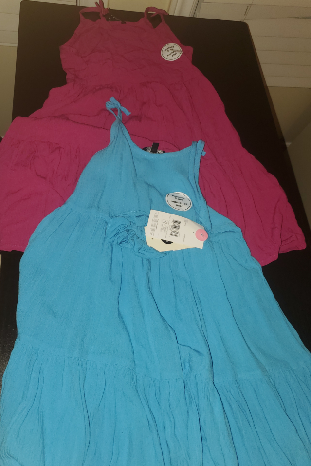 Girls Dresses-with Scrunchie Size 6