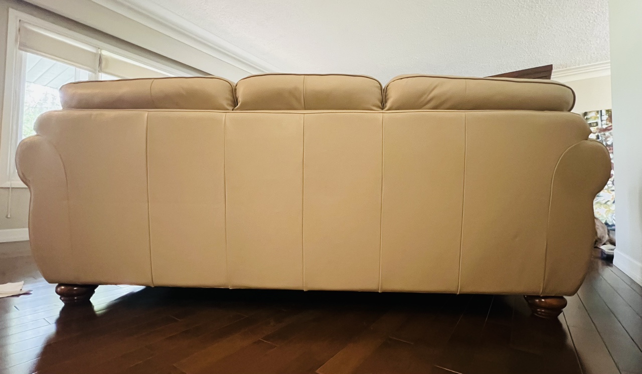 Top Grain Leather Sofa - photo 3