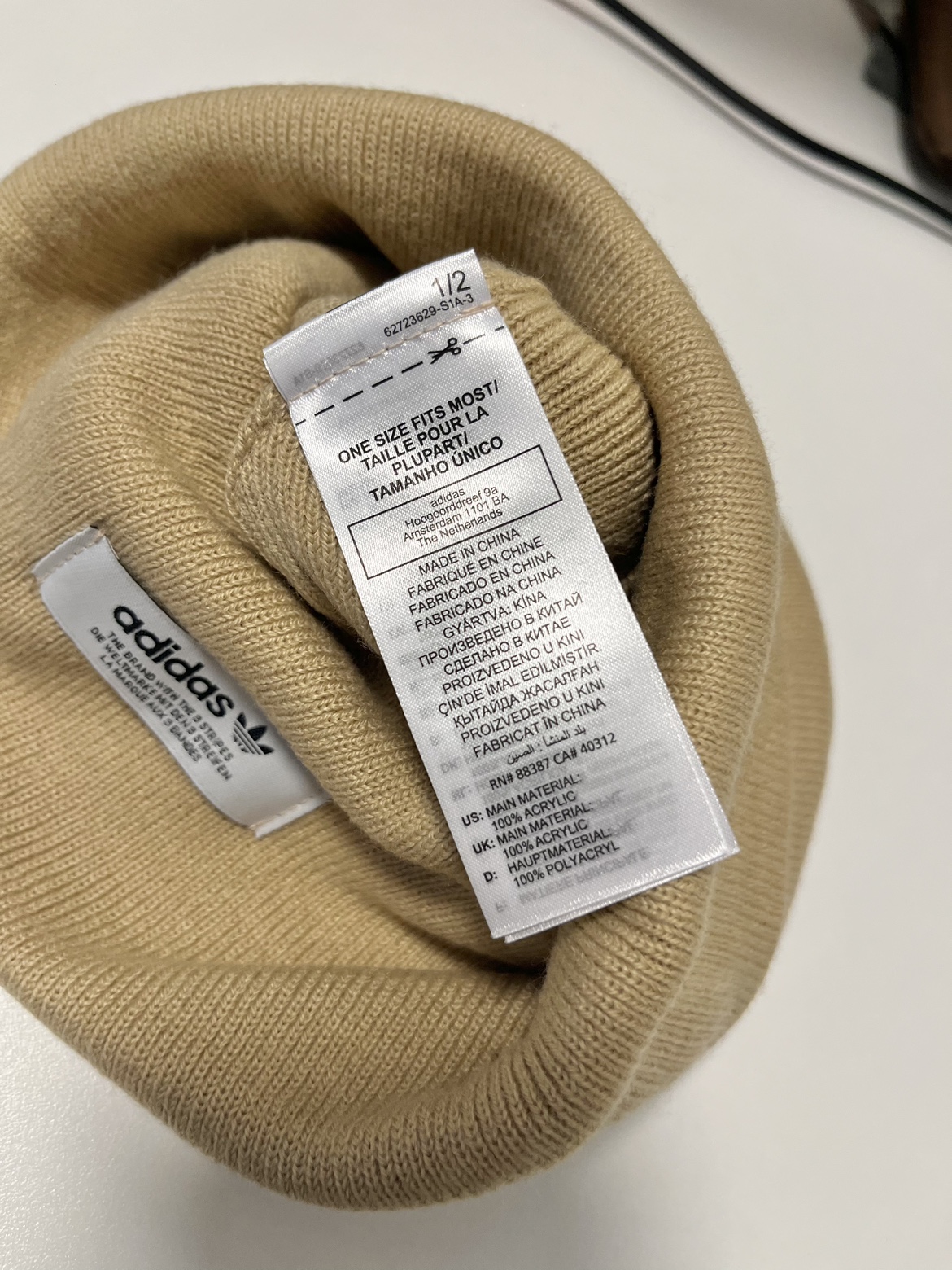 NEW Addias unisex winter beanie image indicator(3)