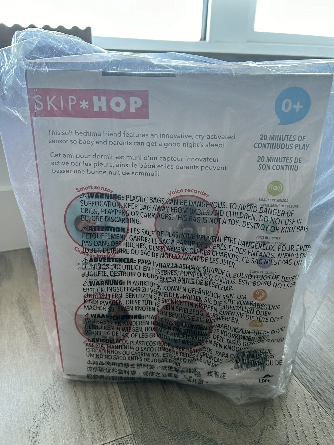 Brand New Skip Hop Cry-Activated Soother - Sloth - photo 2