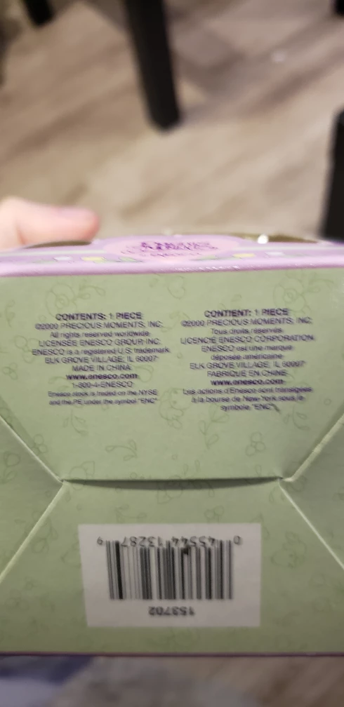 $15 precious moments hinged box 2000 - photo 3