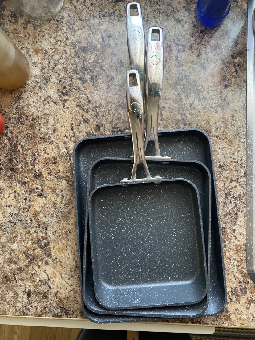 Square Frying Pan Set