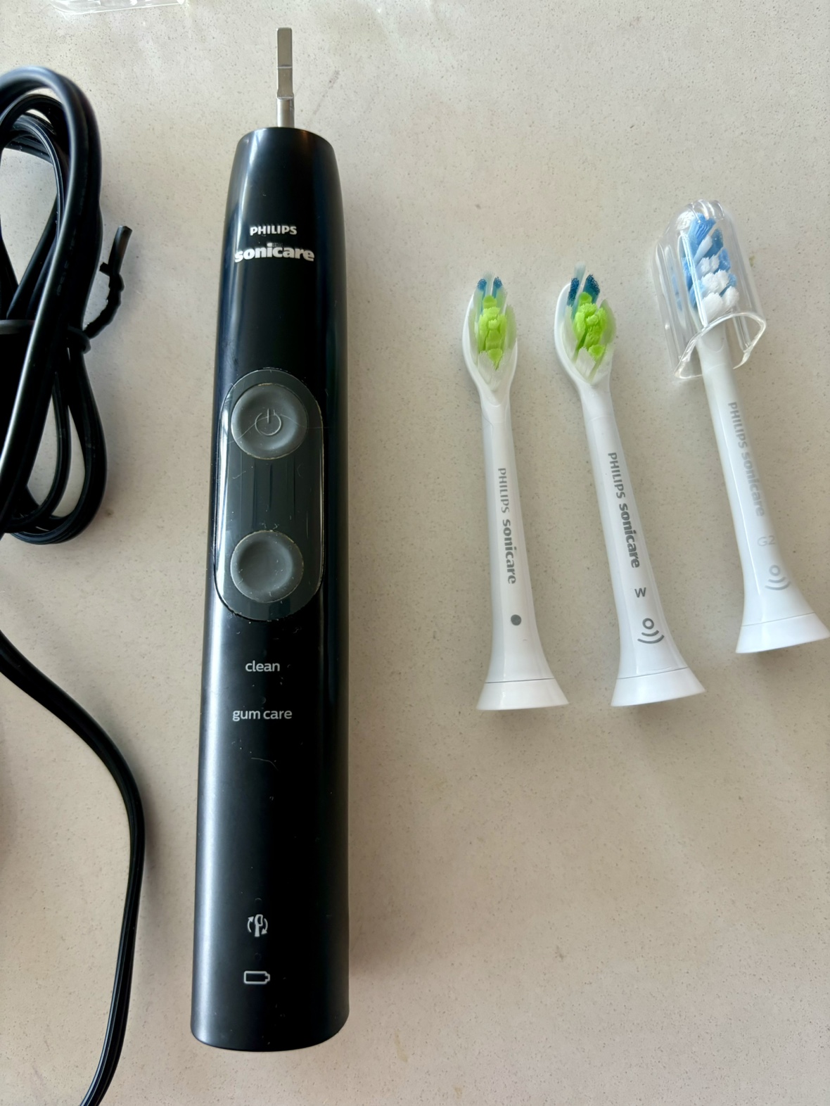 Philips Sonicare Power Toothbrush+3🆕Philips brush heads image indicator(2)
