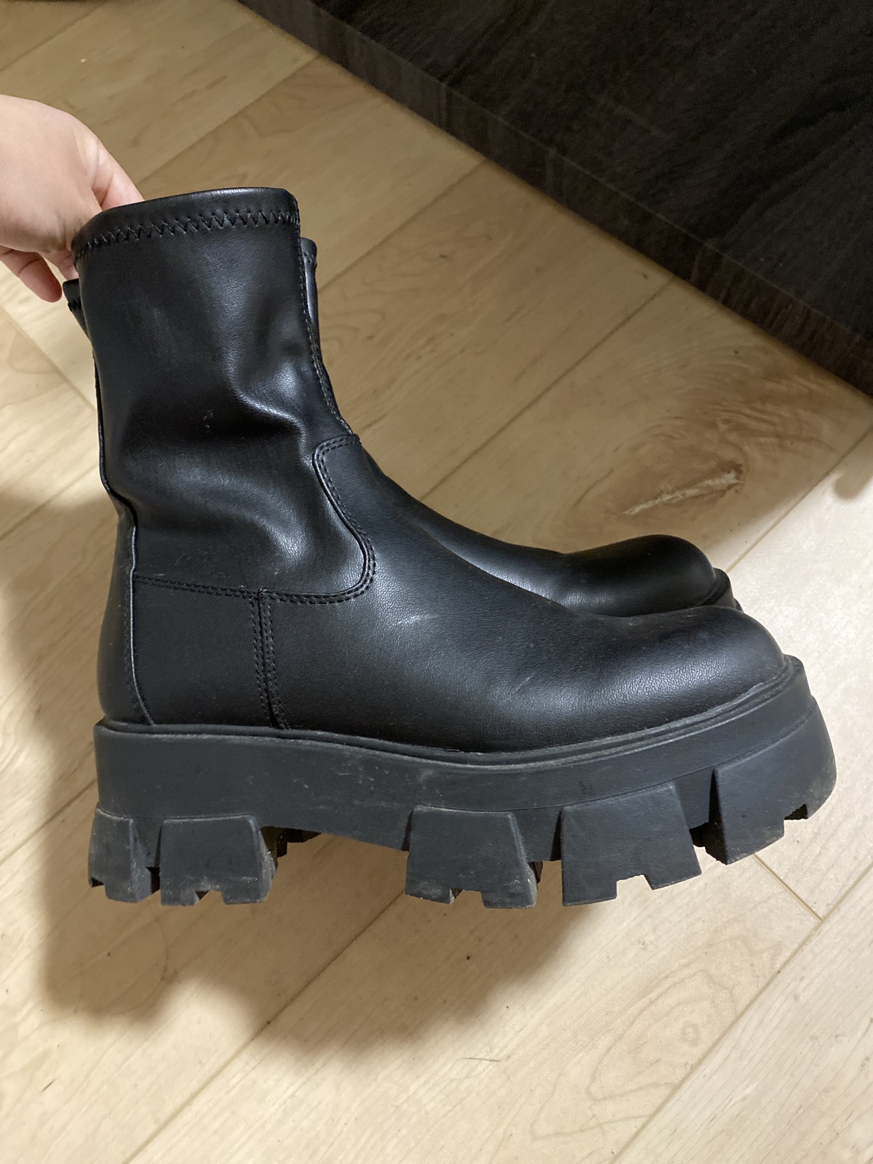 Aldo Black Boots Size 7