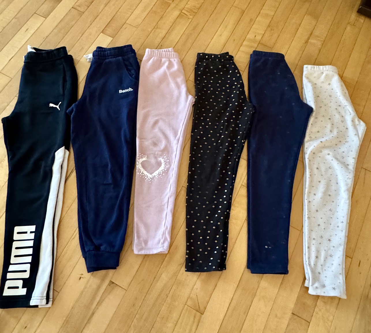 Girls Fleece leggings and sweat pants