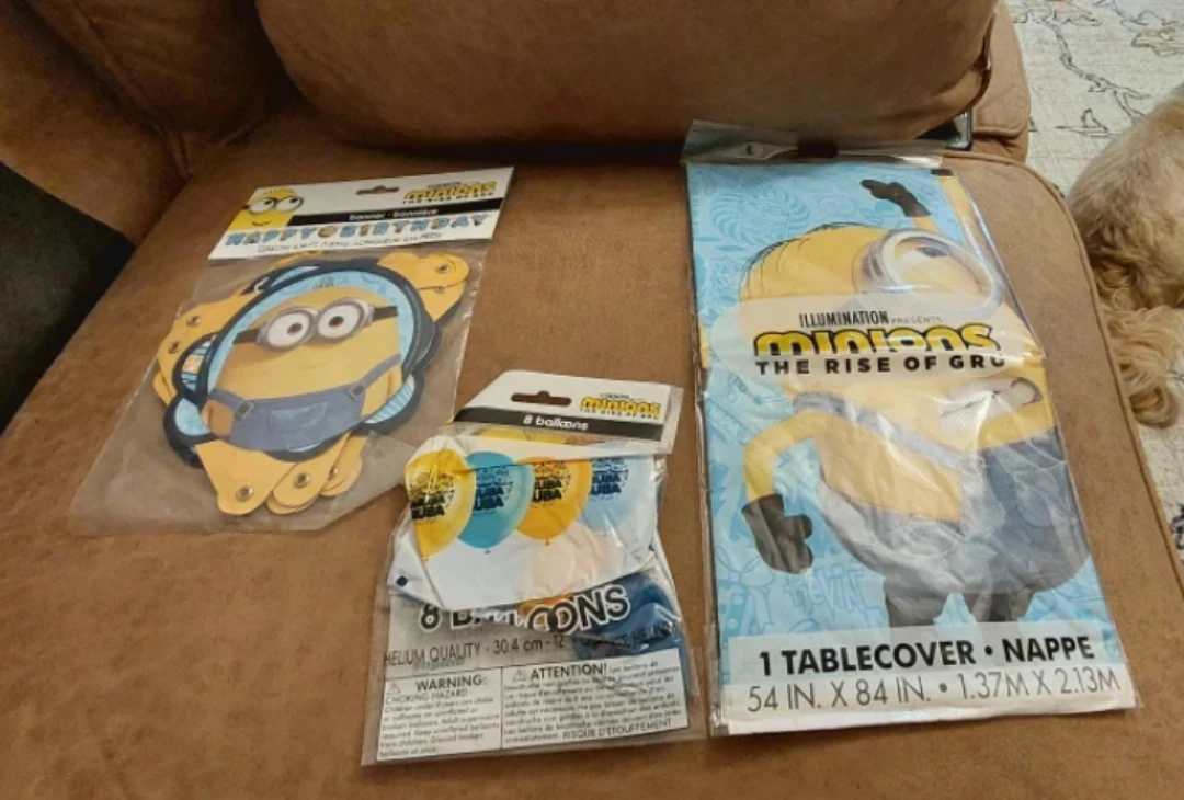 Minions Birthday Party Decorations thumbnail