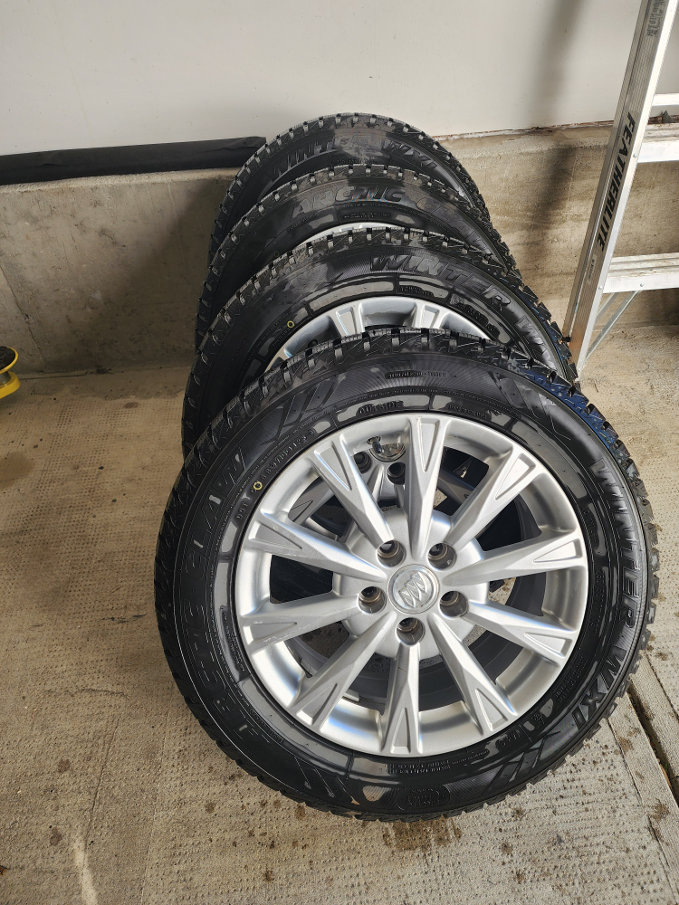 Winter tires and rims