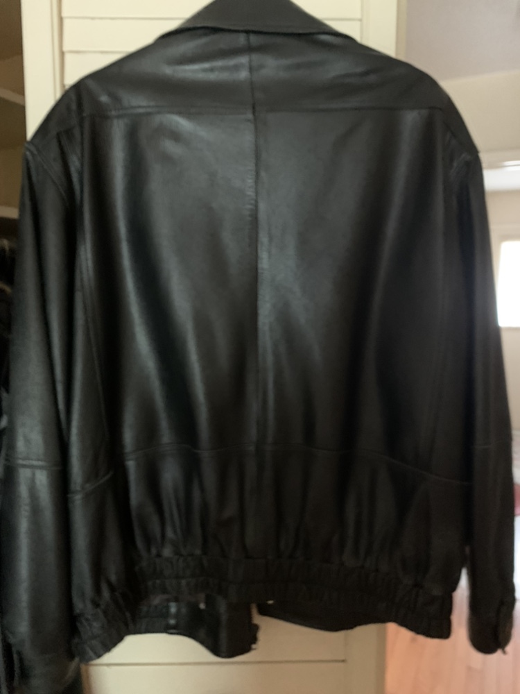 Vintage London Fog Men's Black Bomber Jacket - photo 3