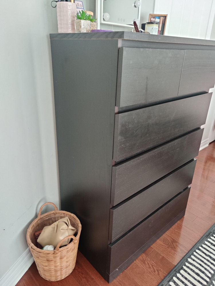 IKEA Black Chest of Drawers - photo 3