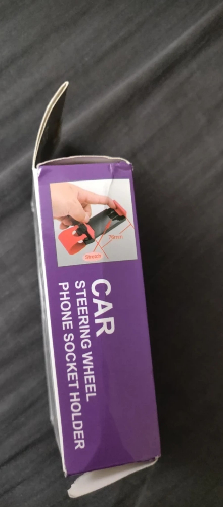 phone holder for car steering wheel image indicator(2)