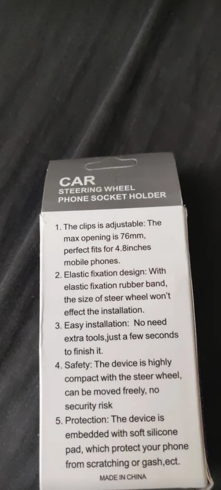 phone holder for car steering wheel image indicator(4)