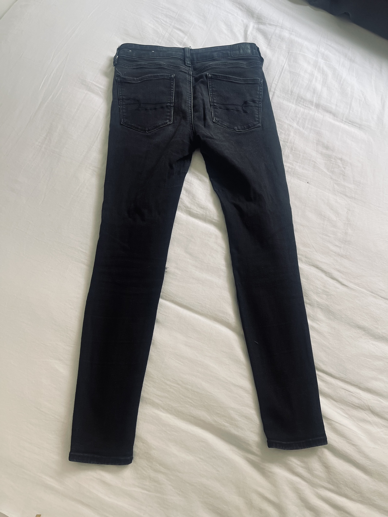 Black American Eagle ripped up jeans - photo 3