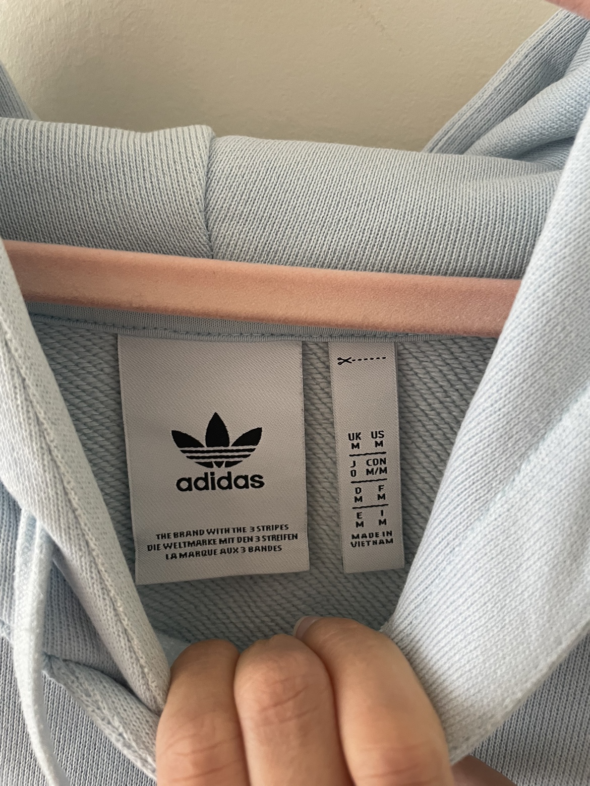 Adidas blue hoodie - photo 2