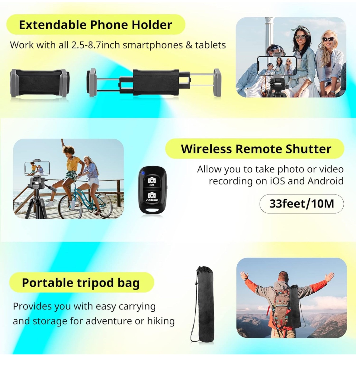 Tripod for phones or small cameras - brand new - photo 4