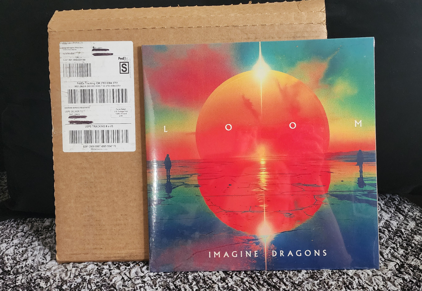 Imagine Dragons Loom Orange Exclusive Vinyl - photo 3