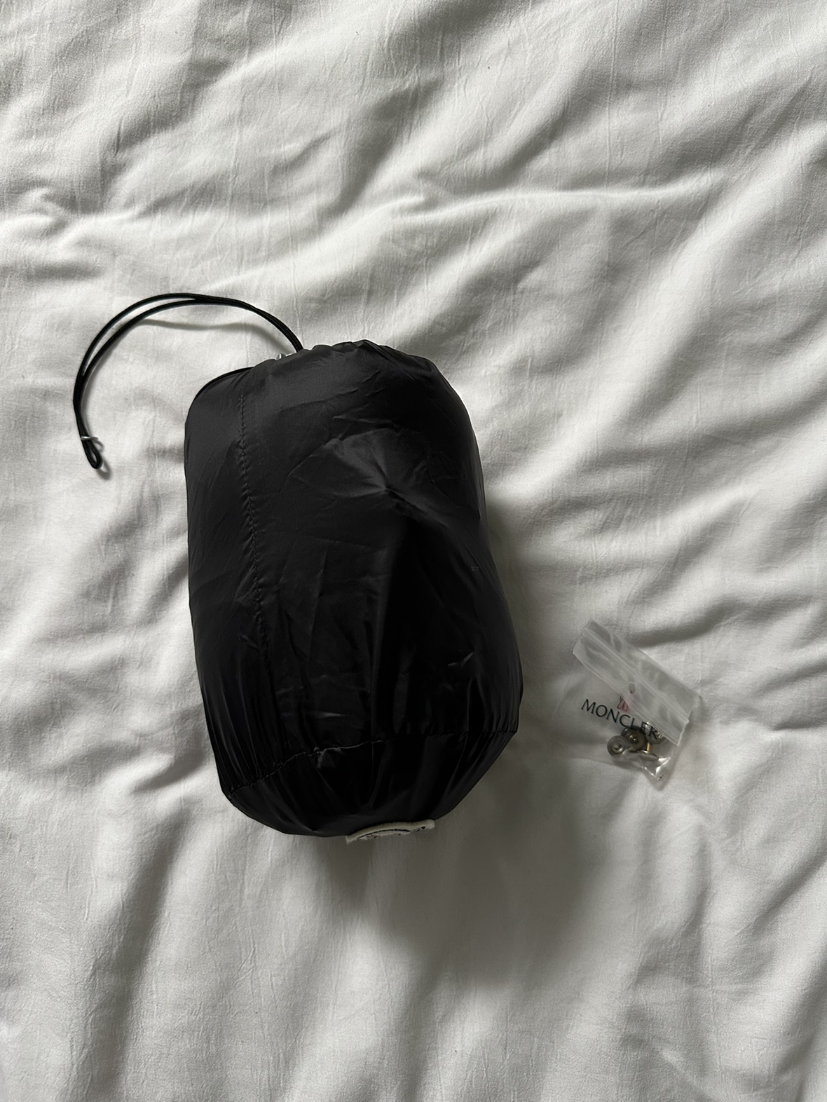 Black Moncler Packable Puffer Down Vest image indicator(5)