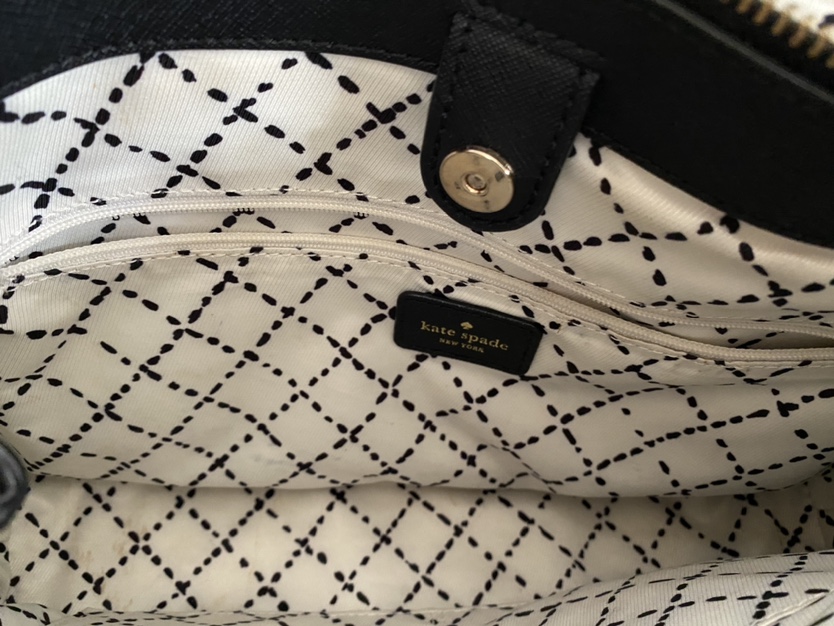 Kate Spade Black Handbag or Crossbody Purse - $25 image indicator(4)