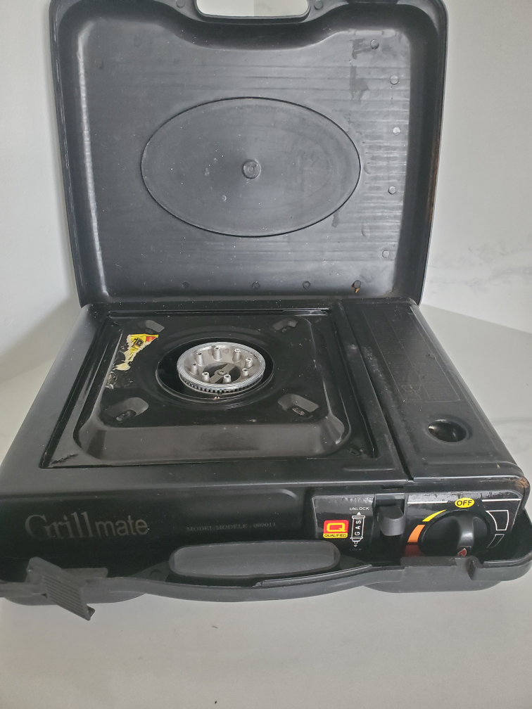 Grillmate Portable Single Burner camping Stove #freecycle thumbnail