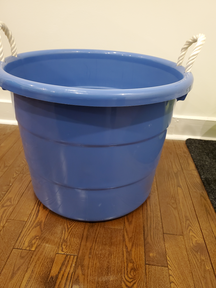 Blue Bucket #freecycle thumbnail