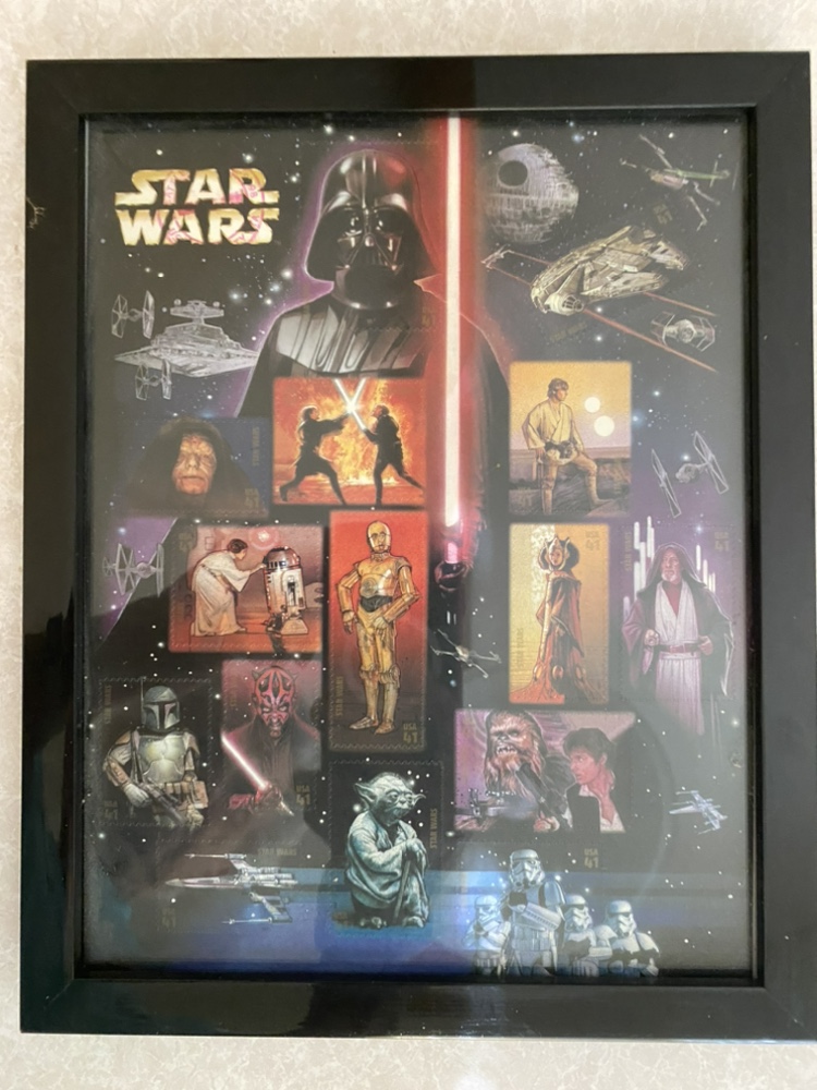 Star Wars stamp set USA