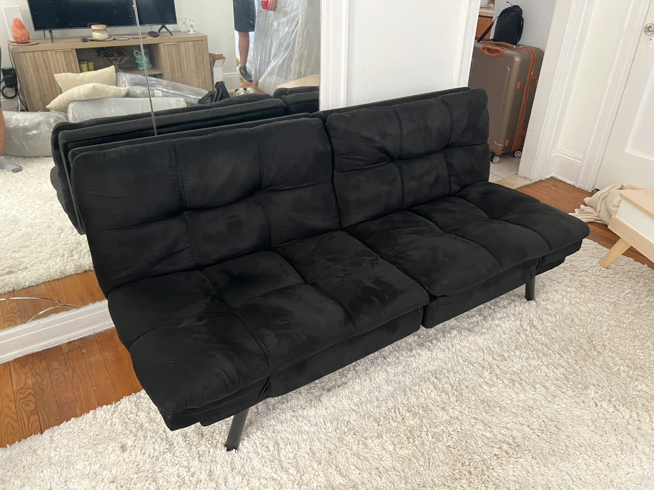 Black Futon Couch